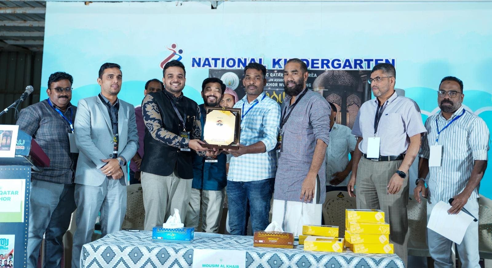 Token of approval from KMCC Qatar